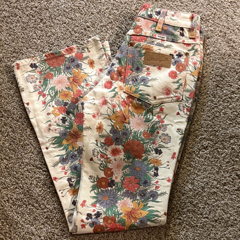 Wrangler Floral Jeans